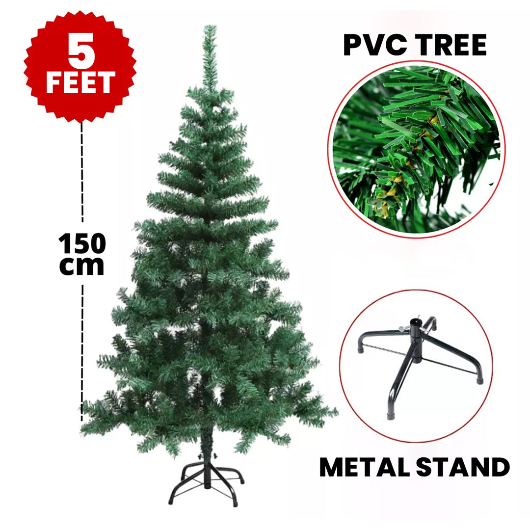 Christmas Tree Mixed Leaf - 150cm (5 ft)